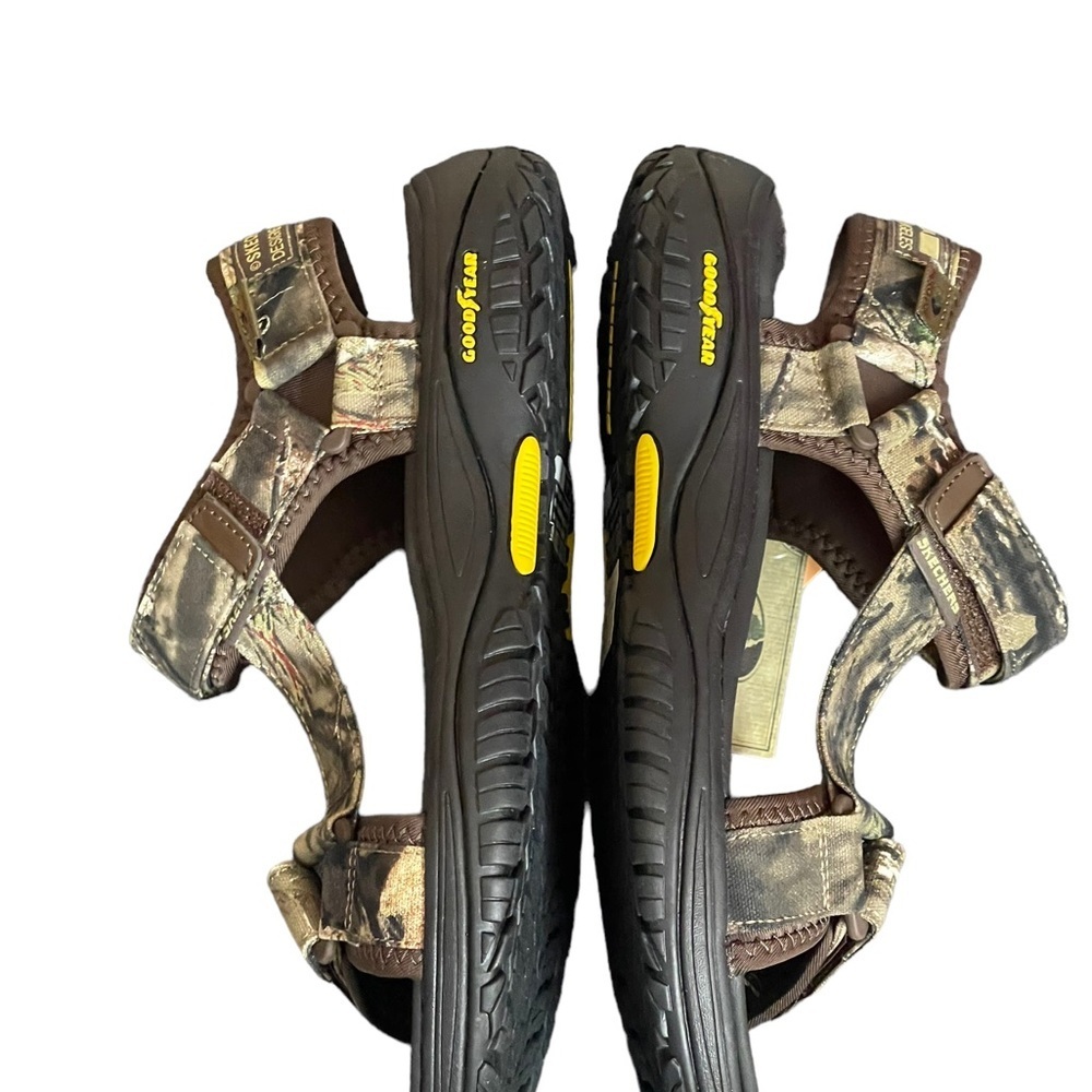 NEW Skechers Mens Lomell Rip
Tide Sandals Goodyear Soles
Camo #204351 Size:9 - Picture 7 of 15